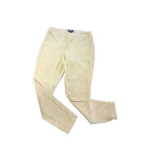 Definitions X d Jeans Women’s 14 Mustard Wide Whale Corduroy Slim Fit Leggings